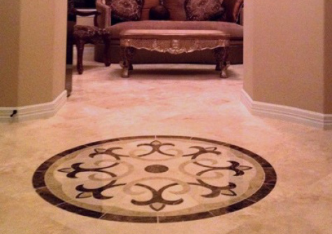 Home Stand Out With Floor Medallions, Tile Floor Medallions