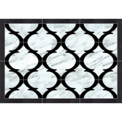 Casablanca Backsplash - Absolute Black