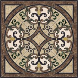 Hawthorne Square Medallion - Absolute Black