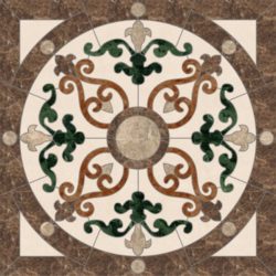 San Marco Medallion - Rosa Verona